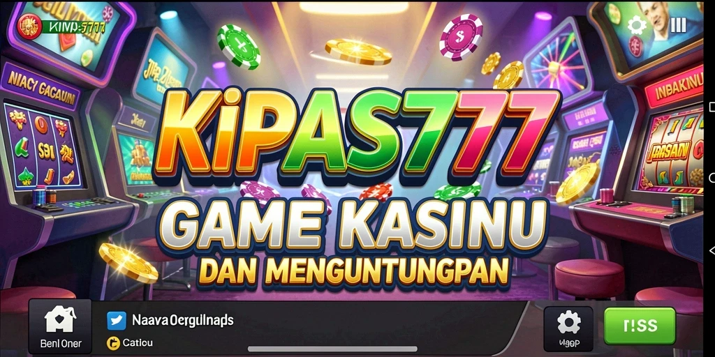 Tampilan gameplay Kasino KIPAS777 yang seru dan menarik.