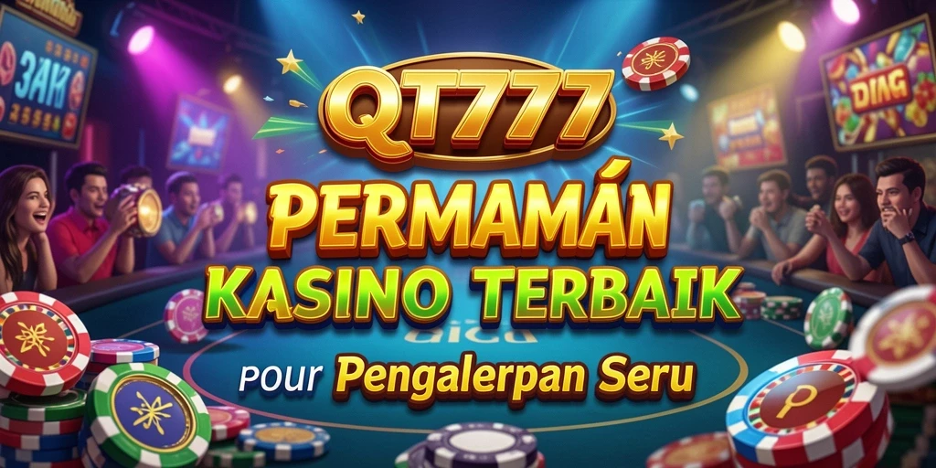 Screenshot menunjukkan gameplay seru dari permainan Kasino QT777.