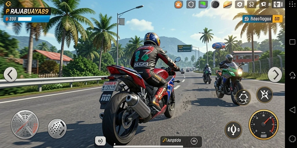 Gameplay seru dan grafis menakjubkan dari RAJABUAYA89.
