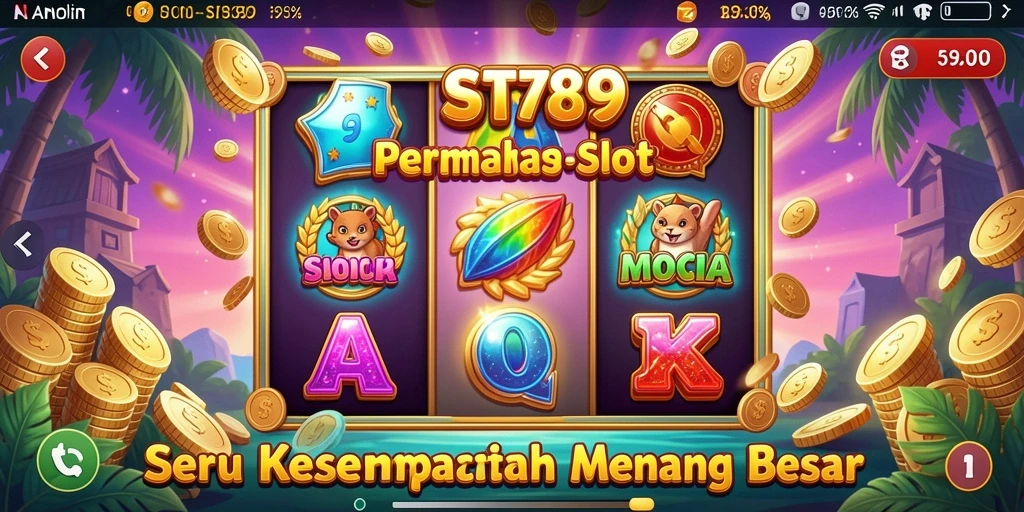 Tangkapan layar gameplay menarik dari ST789 yang menunjukkan keseruan bermain slot.